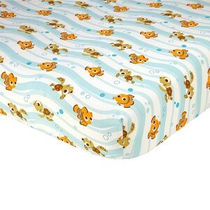 Disney Finding Nemo Crib Sheet